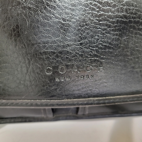 COACH leather attachet brief case. Laptop, files etc. Gorgeous many comp… - Picture 16 of 16